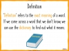 Using a Dictionary Teaching Resources (slide 5/11)